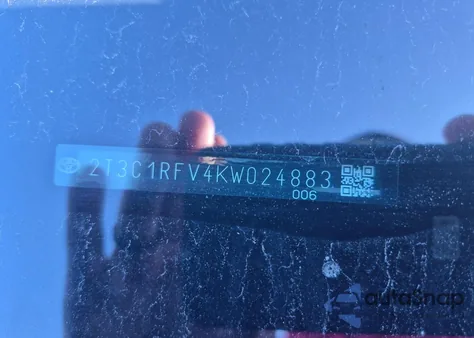 2019 Toyota Rav4 Xle Premium from USA, damaged, VIN 2T3C1RFV4KW024883